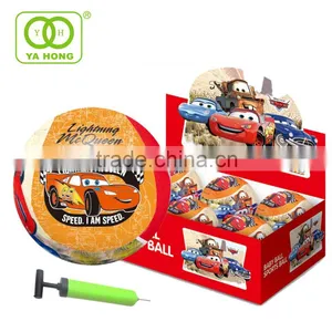 5 Inch Inflatable Ball Made by Latex Air Bladder and Fabric Soft Baseball thumbnail-3
