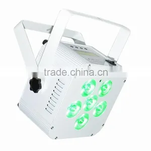6*18w Rgbwa uv Flat Battery Led Light thumbnail-1