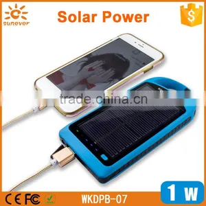 2016 New Products 8000mAh Mobile Solar Charger/portable Power Bank/mobile Phone Accessories thumbnail-3
