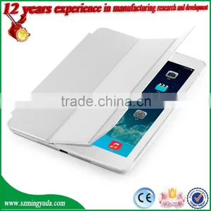 Smart Wake Sleep Function PC+PU Leather Case for IPad Air thumbnail-1