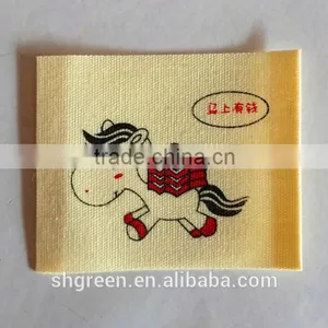 Non-toxic Cotton Printing Label,washing Cotton Tags thumbnail-1