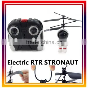 2CH Remote Control Spaceman Electric RC Robot Helicopter thumbnail-1