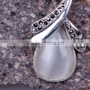 Australian Opal Jewelry 925 Silver Pendant Thailand Jewelry Manufacturer thumbnail-4