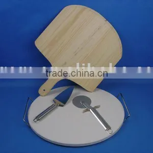 Ceramic Pizza Baking Stone,bread Baking Stone,pizza Baking Stone thumbnail-1
