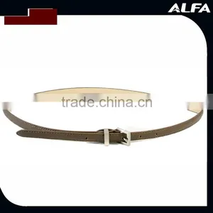 2013 Stable Quality Narrow Cheap Leather Belts thumbnail-1