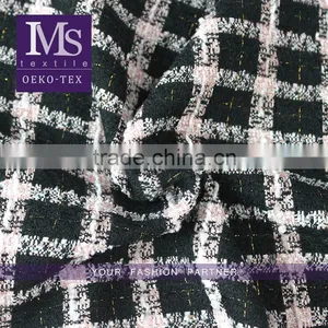2016 Nice 100% Wool Tweed Fabric, Tweed Weave Woolen Fabric for Overcoat thumbnail-1