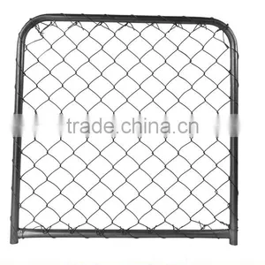 Hot Dipped Galvainzed Powder Coated Chain Link Fence Panels thumbnail-1