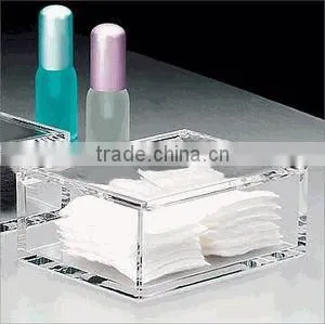 Clear Acrylic Box,acrylic Cotton Pads Holder thumbnail-1
