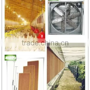 Greenhouse and Poultry House Negative-pressure Cooling Pad Exhaust Fan thumbnail-1