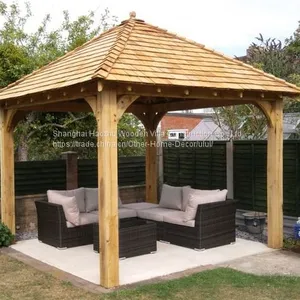 Luxury Wooden Spa Gazebo thumbnail-5
