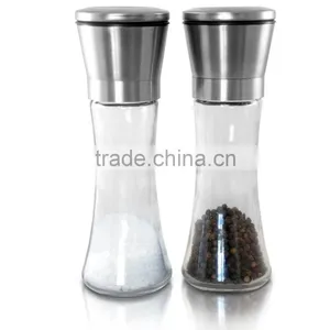 Stainless Steel Salt and Pepper Mills Grinder Shakers thumbnail-1