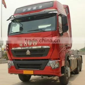 10 Wheels HOWO T7H Tractor Unit 540hp 6*4 Low Price Sale thumbnail-3