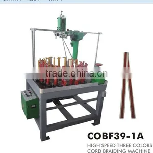 COBF39-1A HIGH SPEED THREE COLORS CORD BRAIDING MACHINES thumbnail-1