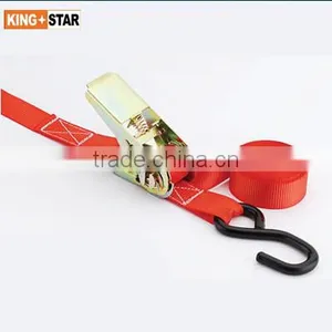 Ratcheting Tie Down Lashing Strap Nylon thumbnail-1