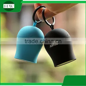 Photo Music Powered Amplifier Mobile Phone Sound Box Mini Speaker Portable Peashooter Wireless Bluetooth Speaker With Key Chain thumbnail-4
