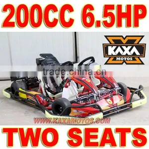 200cc 6.5HP 2 Seat Gas Powered Go Kart thumbnail-1