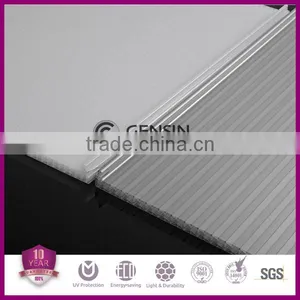 16mm/20mm/25mm Thicken Stadium Airport Roofing Building Material U-locking Multiwall Hollow Polycarbonate Sheets thumbnail-3