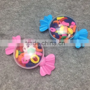 BSCI Audited Factory Wholesale Fashion Women Girls Basic Hair Accessories Elastic Hair Ties Hair Elastic Ban for Promotion thumbnail-1