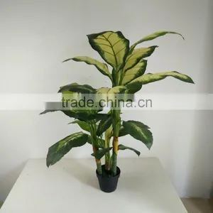 Artificial Rohdea Fake Dieffenbachia Artificial Decorative Evergreen thumbnail-4