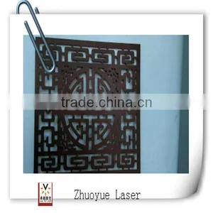 Corten Steel Laser Cut Metal Garden Decorative Screen thumbnail-5