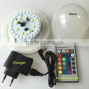 Remote Control Colorful Changing Led Ball Light thumbnail-1