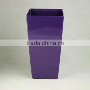 Home Garden Decorative Purple Square Type Pots Vases Planters HP P02 16 thumbnail-1
