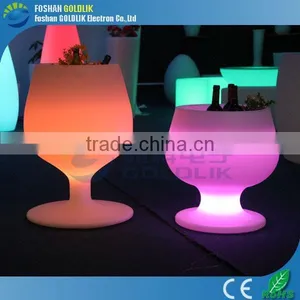 LED Bar Furniture Plastic Wine Barrel With RGB Light Colorful Changing thumbnail-5