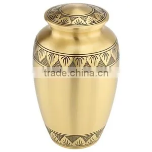 Classic Leaf Band Cremation Urn thumbnail-1