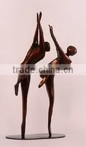 Antique Dancing Lady Sculpture thumbnail-1