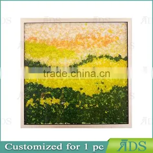 Framed Handmade Saw Dust Wooden Wall Art thumbnail-2