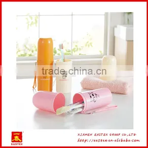 Hot Sell Good Quality New Design Cartoon Plastic Toothbrush Case Portable Travel Toothbrush Case thumbnail-1