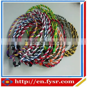 2016 New Design Customized Silicone Titanium Necklace/sports Necklace thumbnail-1