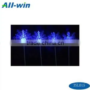 Garden Lightening Decoration Color Changing Snow Shape LED Solar Snow Light Illumination thumbnail-1