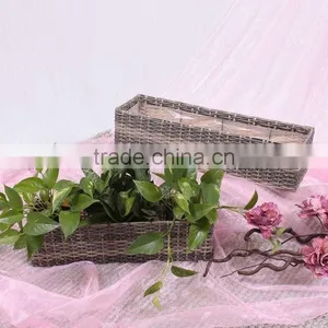 Plastic Rattan Vases thumbnail-1