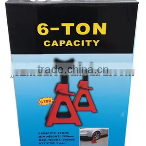 6Ton Capacity Portable Jack Stands Auto Supporting Car Repair Jack thumbnail-6