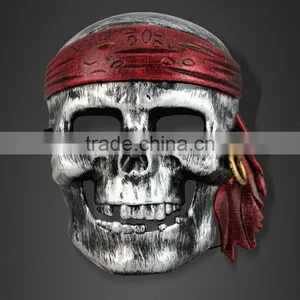 PVC Full Face Pirate Skeleton Mask thumbnail-4