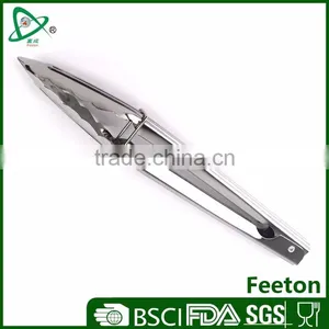 9'' Stainless Steel Cooking Bbq Tongs With Lock thumbnail-1
