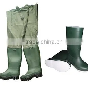 With Felt Sole Plastic PVC Coating Nylon Hip Wader thumbnail-1