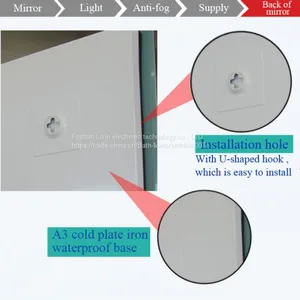 Backlit Led Light Mirror,lighting Fixture for Bathroom Mirror,led Mirror thumbnail-5