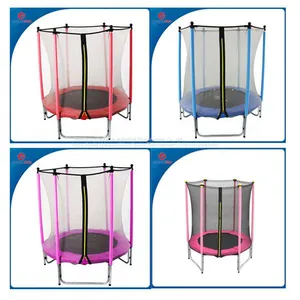 CreateFun Mini Children Trampoline With Safety Net thumbnail-1