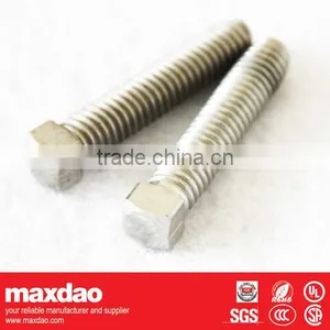 Cable Runway Support Hardware Stainless Steel Square Head Set Screws thumbnail-1