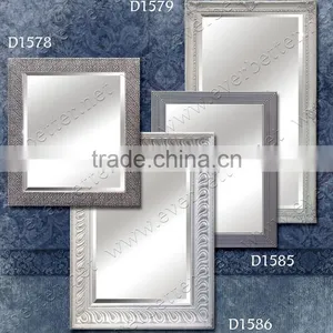 Wood Framed Hanging Wall Mirror thumbnail-1