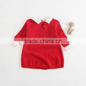 Sweet Toddler Girl Boutique Outfits Crochet Patterns Baby Romper thumbnail-5