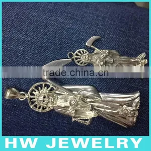 Final Destination, Death Pendant. Sterling Silver Jewelr Pendant. thumbnail-6