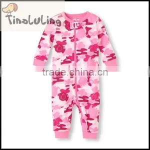 2015 Top Fashion Girls Pink Camouflage Winter Pajamas Couples Pajamas thumbnail-1