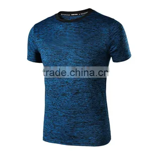 Promotional Wholesale Printing T-shirt Quick-drying High Elasticity Sportswear Men's T-shirt Customized Outdoor Sports Tshirt thumbnail-2