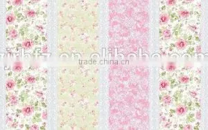 Flower Printed Polyester Brushed Fabric for Bed Sheet thumbnail-3