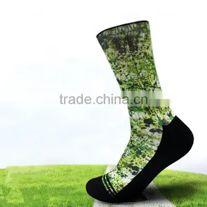 Custom Design Sublimation Print Huff Elite Basketball Socks thumbnail-1