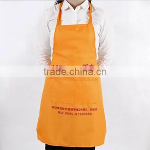 Manufacturers Custom-made Advertising Apron Promotional Workers Apron Custom Polyester Korean Aprons thumbnail-1