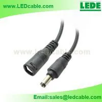 LED Lighting DC Power Cable With Lock Design thumbnail-1
